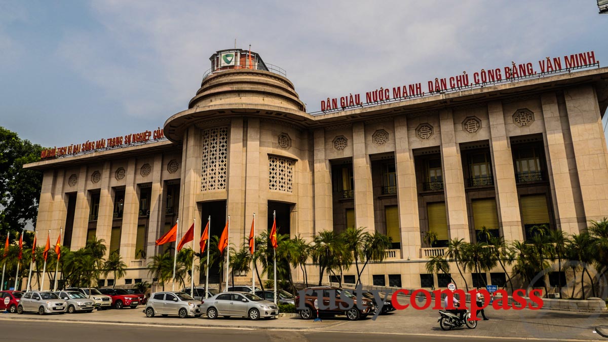 The old Bank of Indochina, Hanoi - now the State Bank